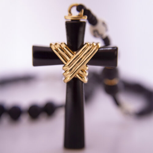 Terço Jesus Misericordioso | Presente Católico Artesanal