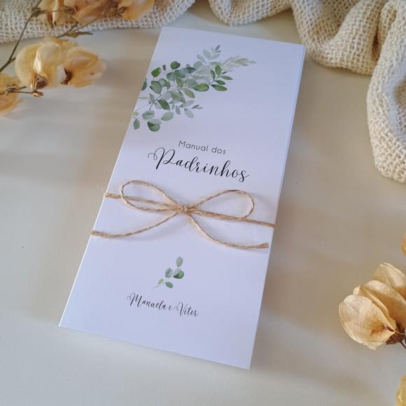 Manual de Padrinhos Casamento | Greenery | Coleção Verano