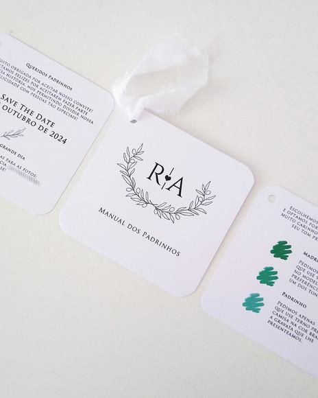 Manual dos Padrinhos de Casamento Minimalista