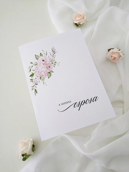 Par de Cadernos de Votos para Casamento