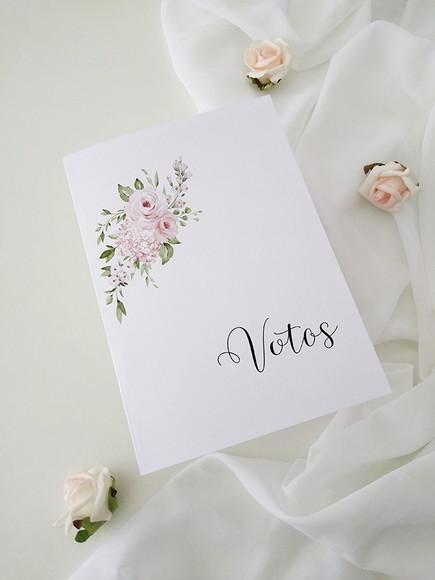 Par de Cadernos de Votos para Casamento