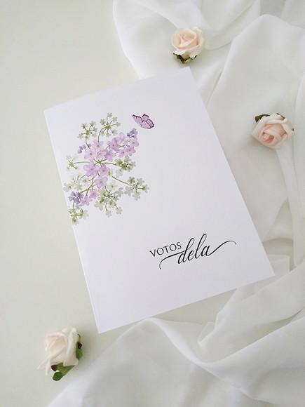 Par de Cadernos de Votos para Casamento