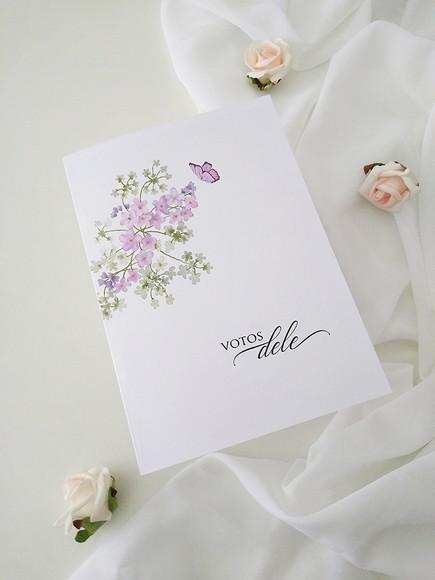 Par de Cadernos de Votos para Casamento