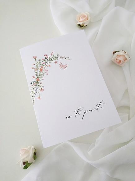 Par de Cadernos de Votos para Casamento