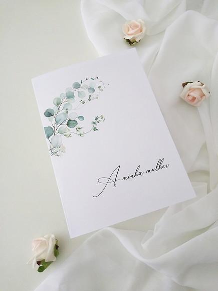 Par de Cadernos de Votos para Casamento