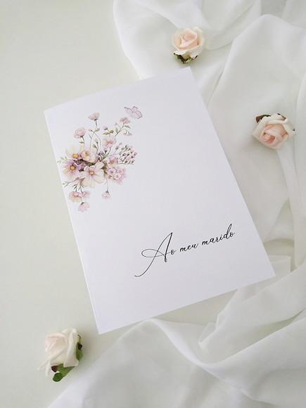 Par de Cadernos de Votos para Casamento