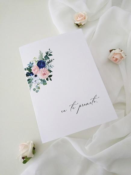 Par de Cadernos de Votos para Casamento