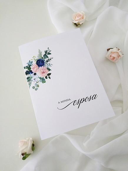 Par de Cadernos de Votos para Casamento