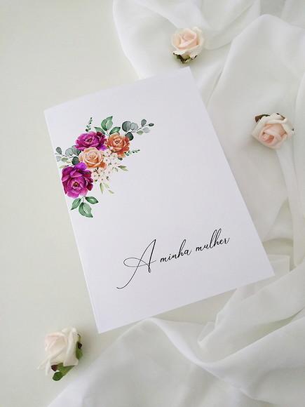 Par de Cadernos de Votos para Casamento