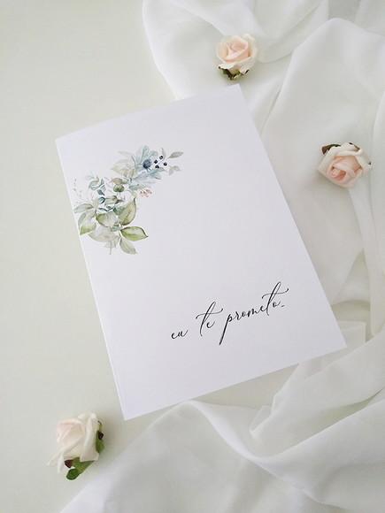 Par de Cadernos de Votos para Casamento