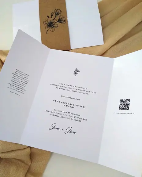 Convite de Casamento
