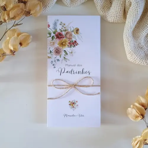 Manual de Padrinhos Boho Chic | Coleção Terra