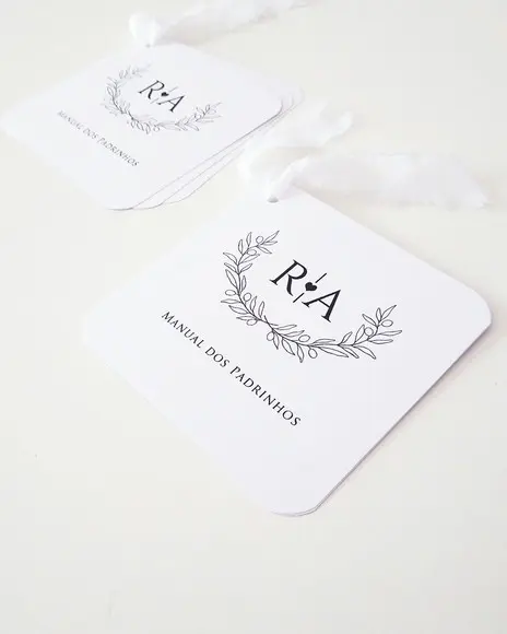 Manual dos Padrinhos de Casamento Minimalista