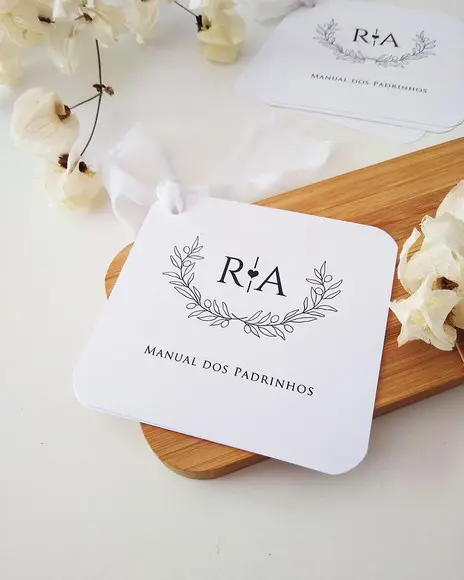 Manual dos Padrinhos de Casamento Minimalista
