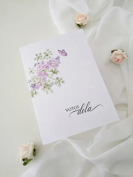 Par de Cadernos de Votos para Casamento