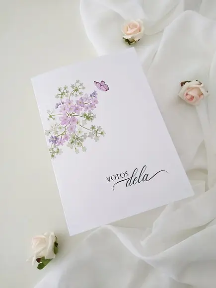 Par de Cadernos de Votos para Casamento
