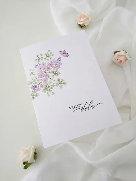 Par de Cadernos de Votos para Casamento