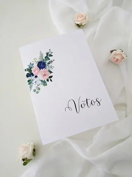 Par de Cadernos de Votos para Casamento