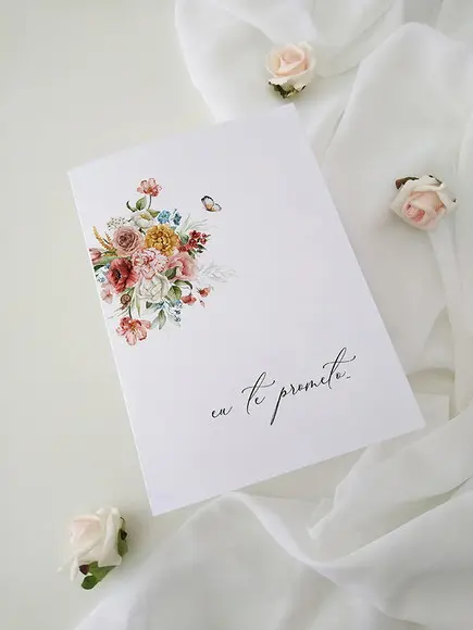 Par de Cadernos de Votos para Casamento