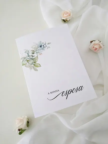 Par de Cadernos de Votos para Casamento