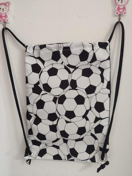 Mochila mochilinha sacochila sacolinha futebol 18x27cm