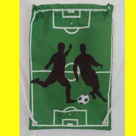 Mochila mochilinha sacochila sacolinha Futebol 18x27cm