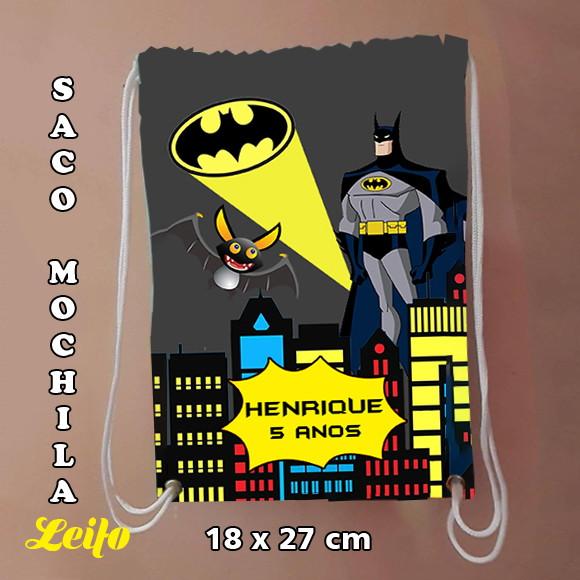 Mochilinha mochila sacochila sacolinha Batman