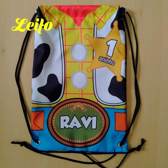 Mochilinha Sacolinha Mochila sacochila Toy Story