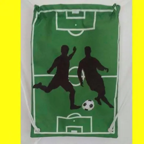 Mochila mochilinha sacochila sacolinha Futebol 18x27cm