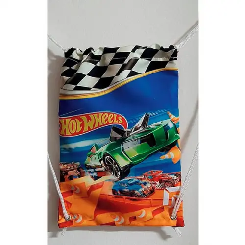 Sacochila Mochila sacolinha mochilinha Hot Wheels