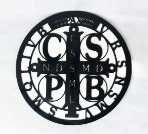 Escudo / Brasão de São Bento em MDF 29 cm – Decoração Relig