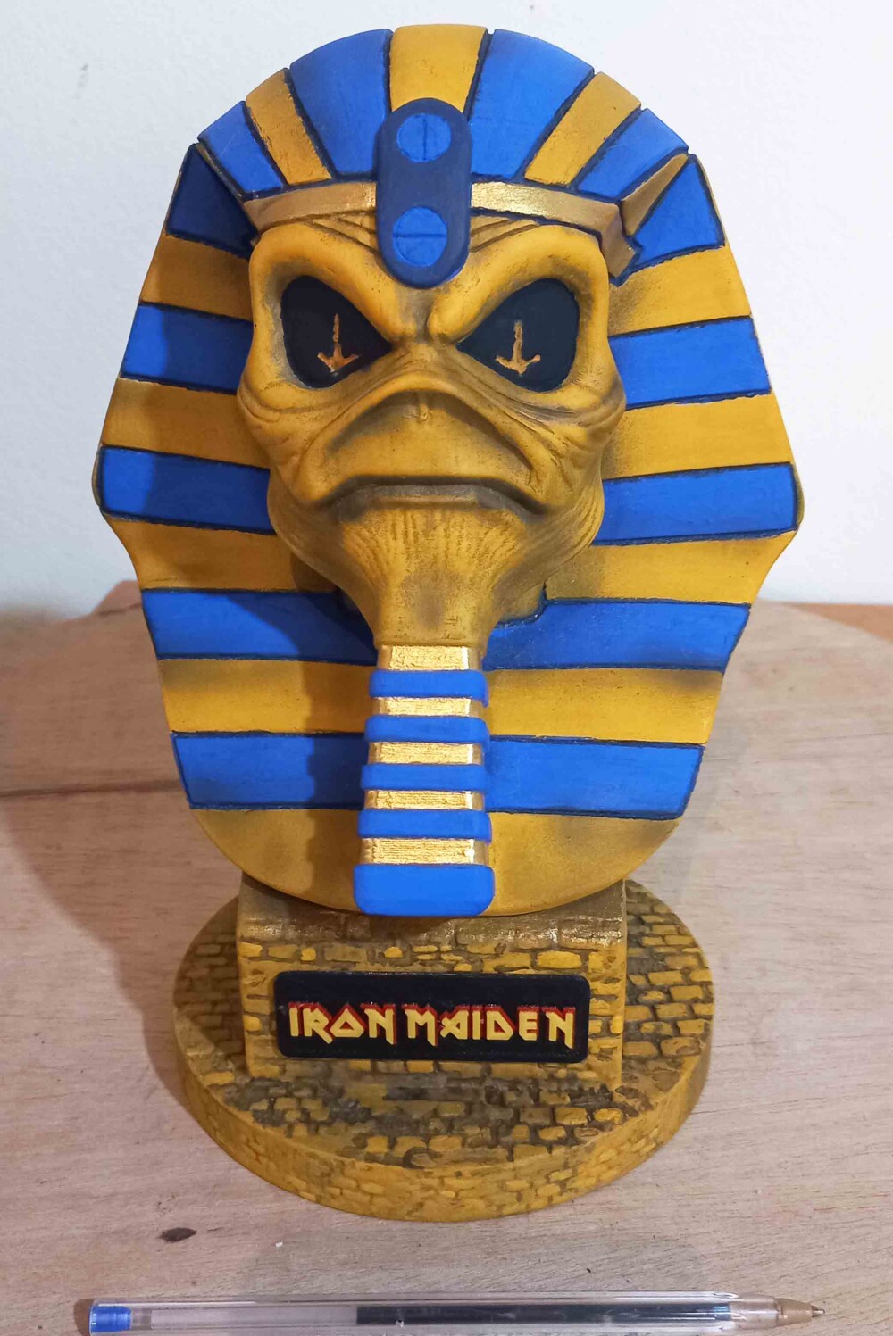 Busto do Eddie, mascote da Banda Iron Maiden, do álbum Powerslav