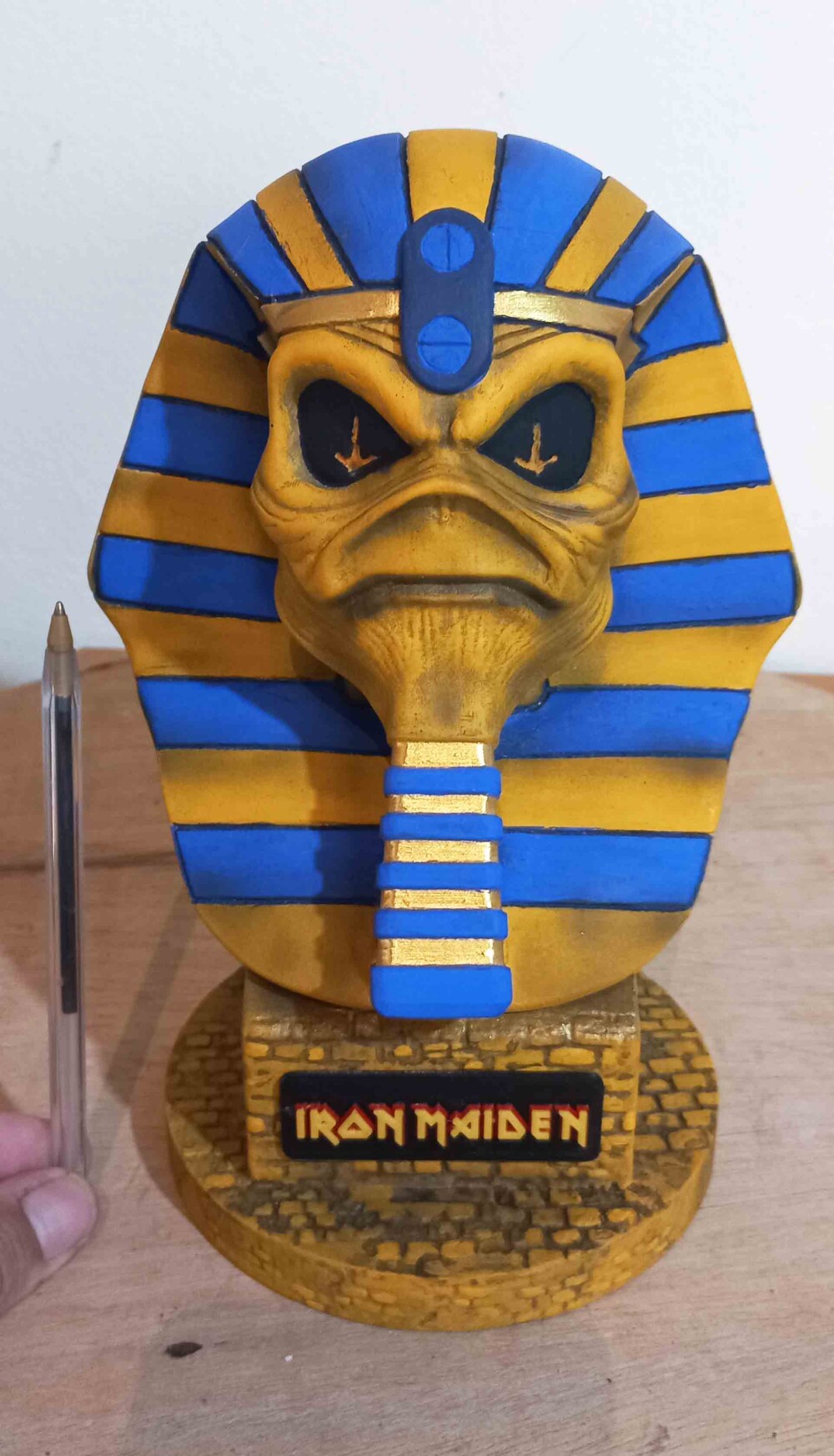 Busto do Eddie, mascote da Banda Iron Maiden, do álbum Powerslav