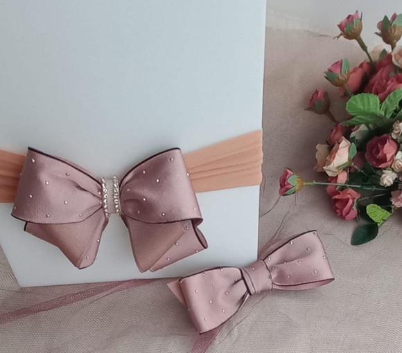 Dia das Mães- Mãe e Filha - Laços - Kit para Princesas