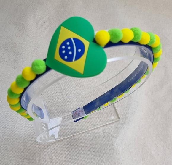 Kit - Copa 2022 - Kit 1 Tiara e 1 Pulseira - Copa do Mundo