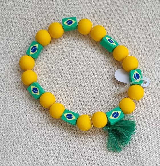 Kit - Copa 2022 - Kit 1 Tiara e 1 Pulseira - Copa do Mundo