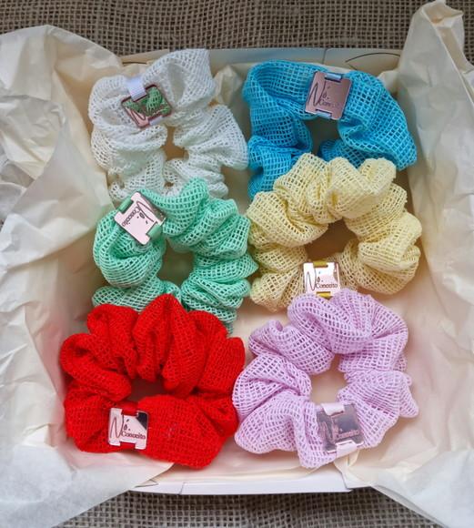 Kit 6 Scrunchies