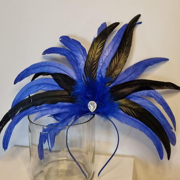 Tiara Penas de Faisão - Carnaval - Fantasias