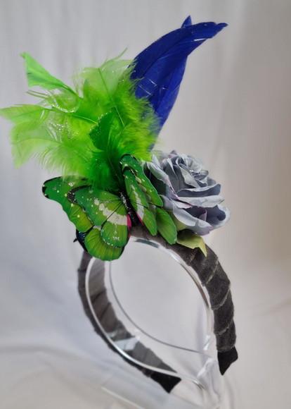 Tiaras para o Carnaval - Arranjo e Plumas