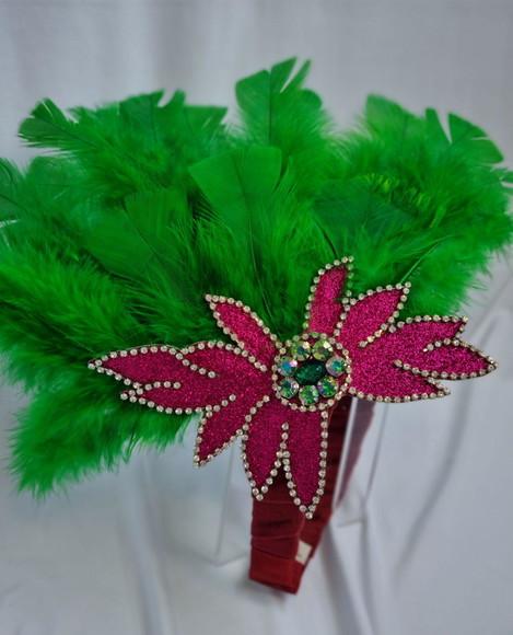 Tiaras para o Carnaval - Luxo Verde e Rosa