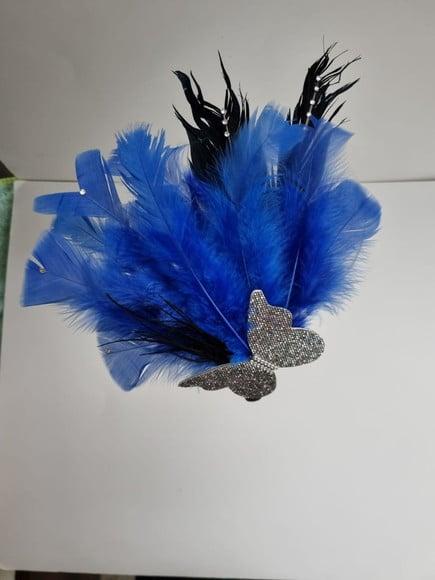 Tiaras/ Bico de Pato para o Carnaval - Arranjo e Plumas