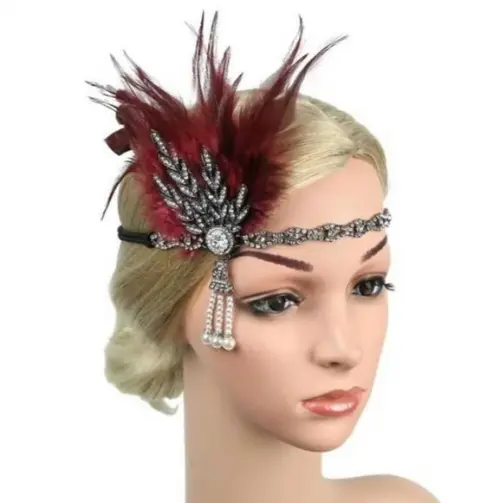 Anos 20 - Acessório de Cabelo - Carnaval