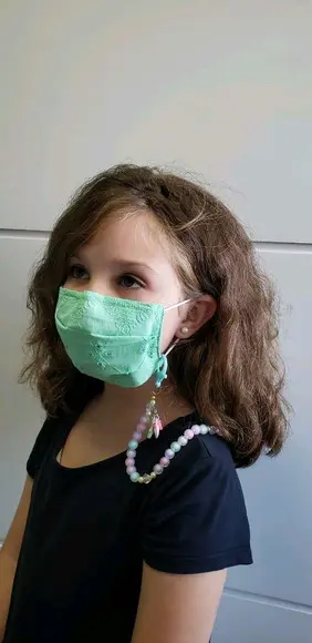 Correntinha Segura Máscara Infantil