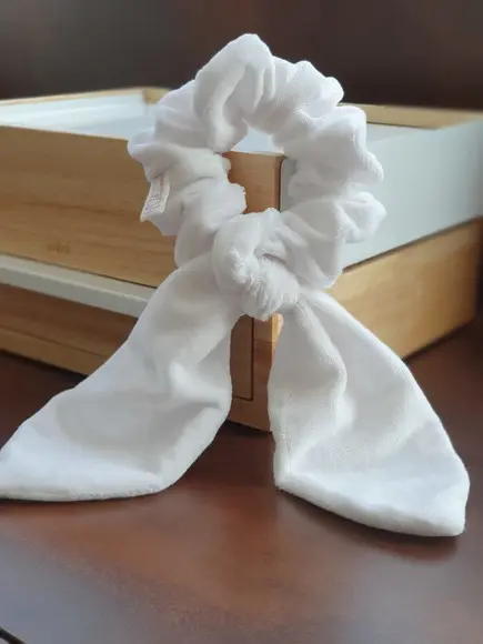 Dia das Mães- Kit 3 Scrunchie com Laço - Veludo