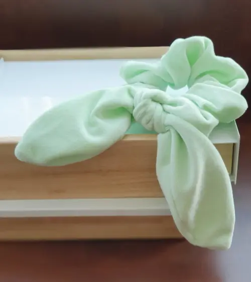 Dia das Mães- Kit 3 Scrunchie com Laço - Veludo