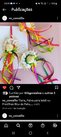 Festa Junina - Kit Laço Junino Bico Depa- Festa de São João