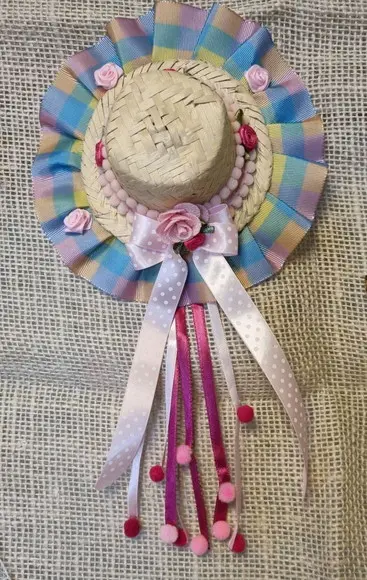 Festa Junina - Tiara com Chapéu