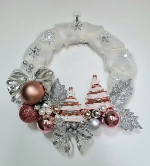 Guirlanda de Natal - Decoração de Porta 26 cm