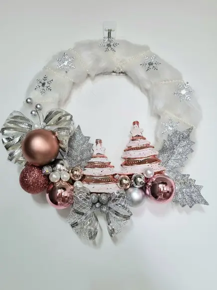Guirlanda de Natal - Decoração de Porta 26 cm