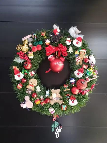 Guirlanda de Natal - Decoração de Porta 30 cm